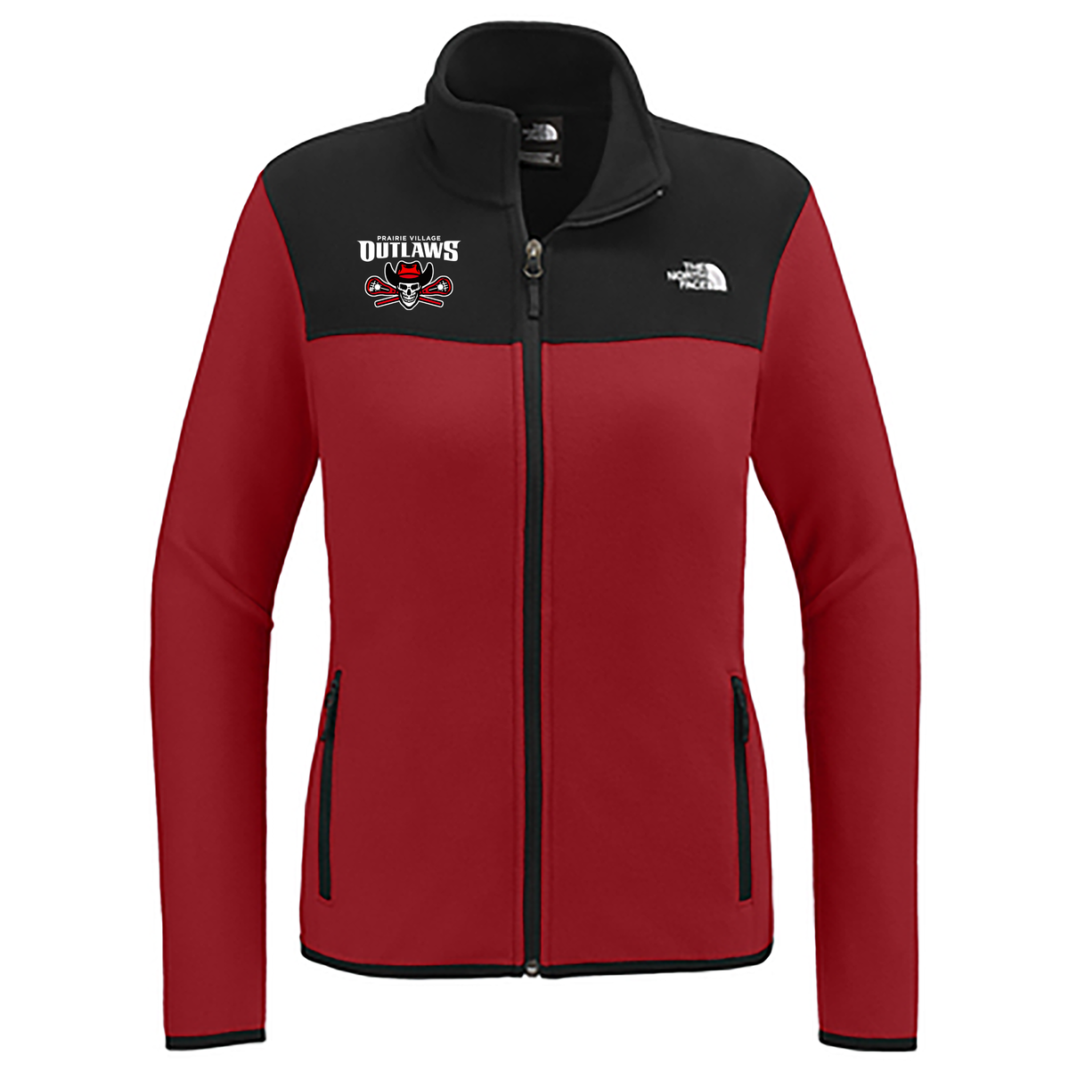 Prairie Village Outlaws Lacrosse The North Face Women's Glacier Full-Zip Fleece Jacket