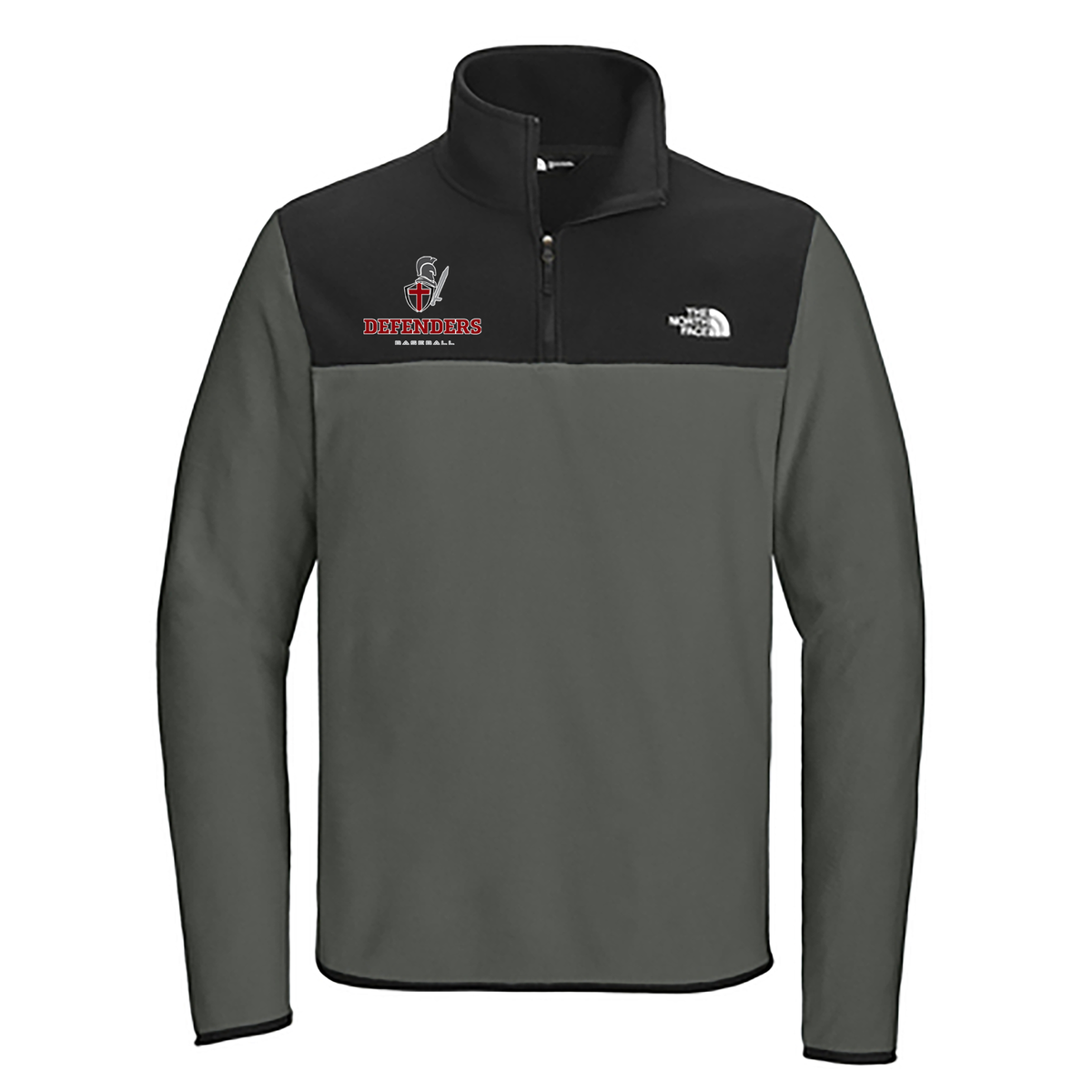 Defenders Baseball The North Face Glacier 1/4-Zip Fleece