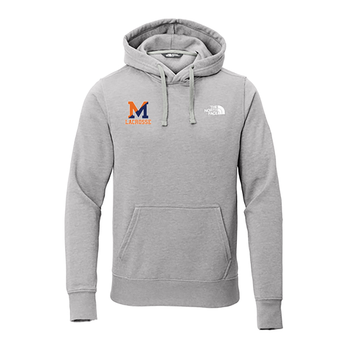 Manhasset HS Lacrosse The North Face Chest Logo Hoodie