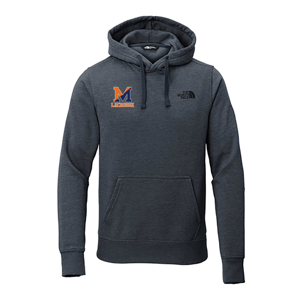 Manhasset HS Lacrosse The North Face Chest Logo Hoodie