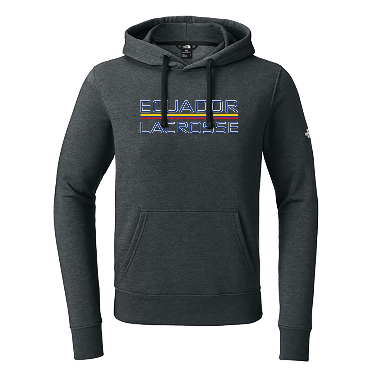 Ecuador Lacrosse The North Face Sleeve Logo Pullover Hoodie