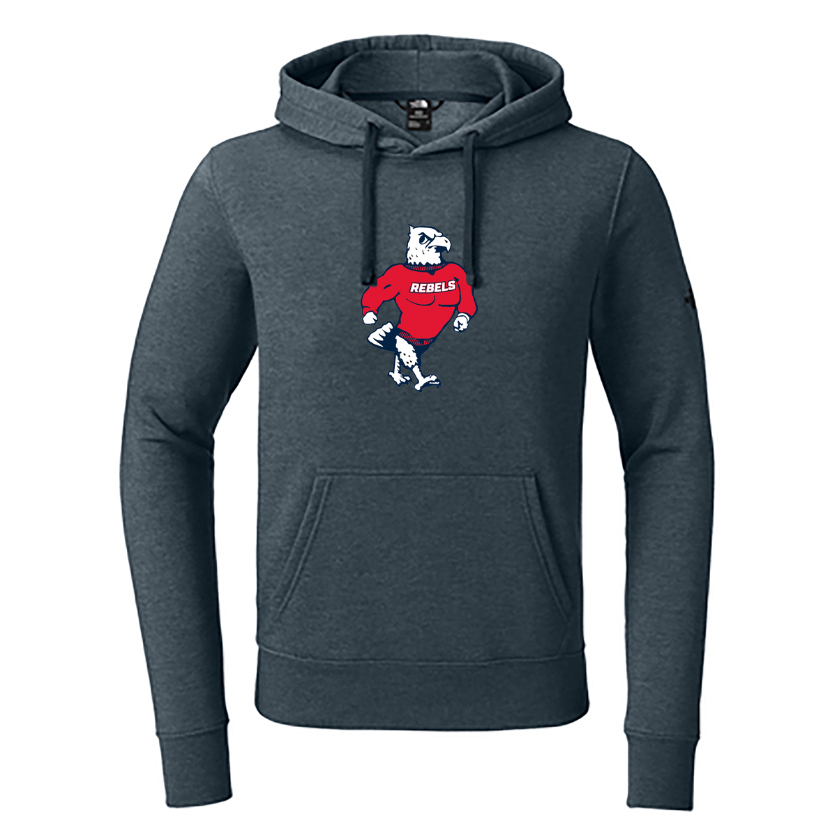 Rebels Seahawks The North Face Sleeve Logo Pullover Hoodie