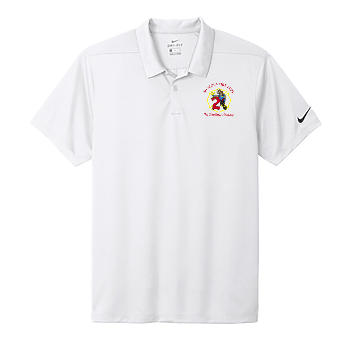 Mineola Fire Dept. Nike Dry Essential Solid Polo