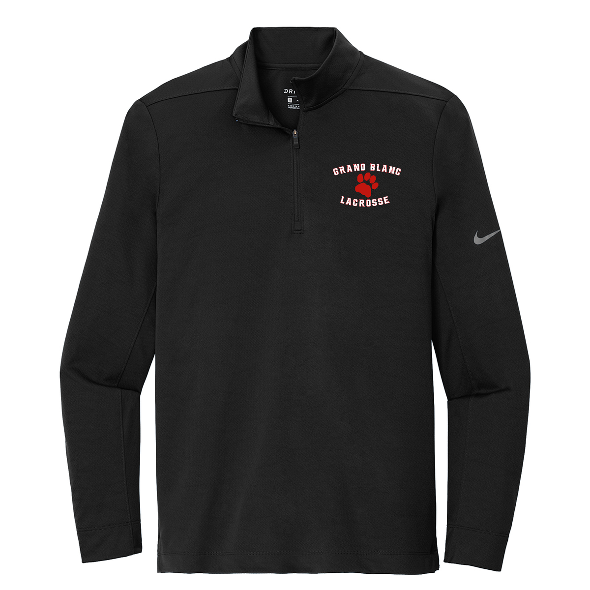 Grand Blanc Lacrosse Nike Dry 1/2-Zip Cover-Up