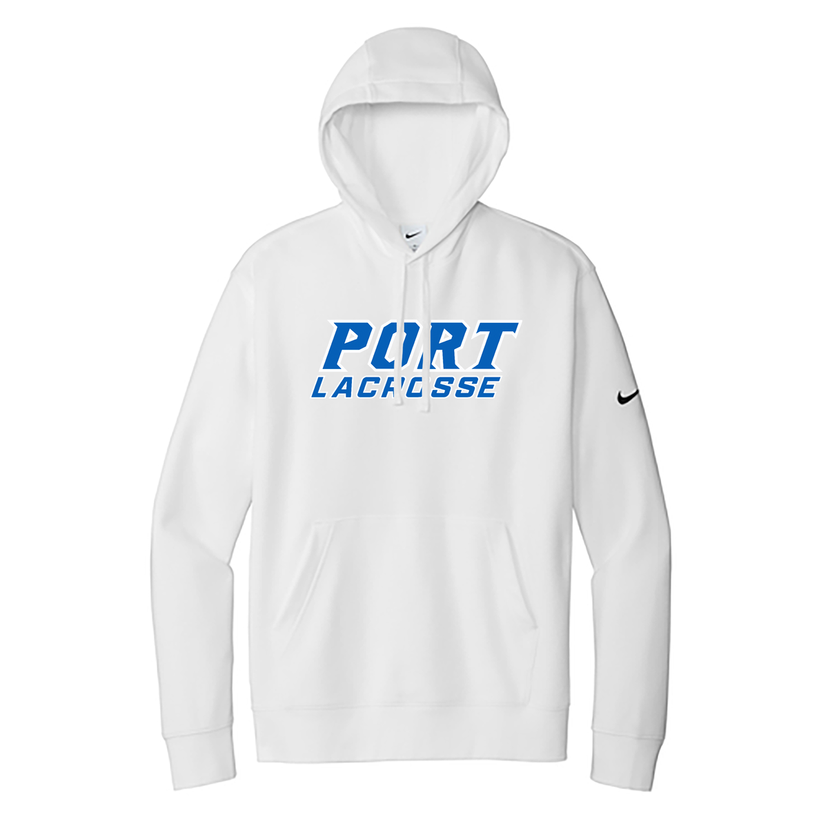 Port Washington Boys Lacrosse Nike Fleece Swoosh Hoodie