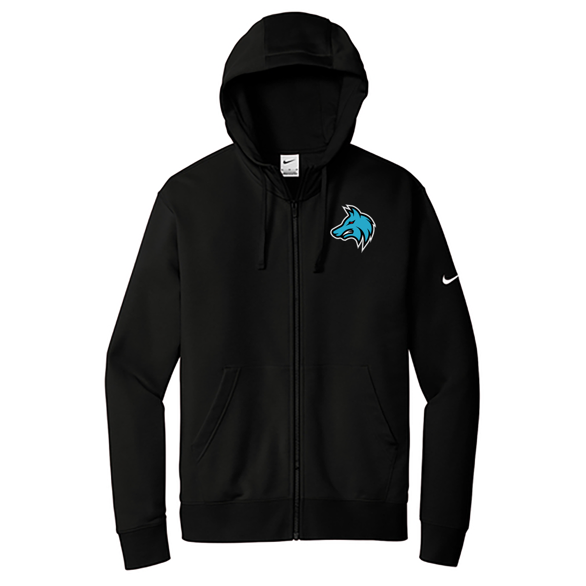 Kansas City Werewolves Nike Club Fleece Full-Zip Hoodie