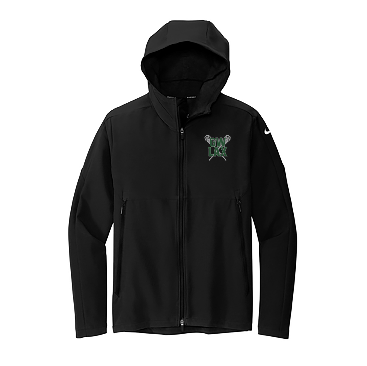 Glenbard West Lacrosse Nike Hooded Soft Shell Jacket