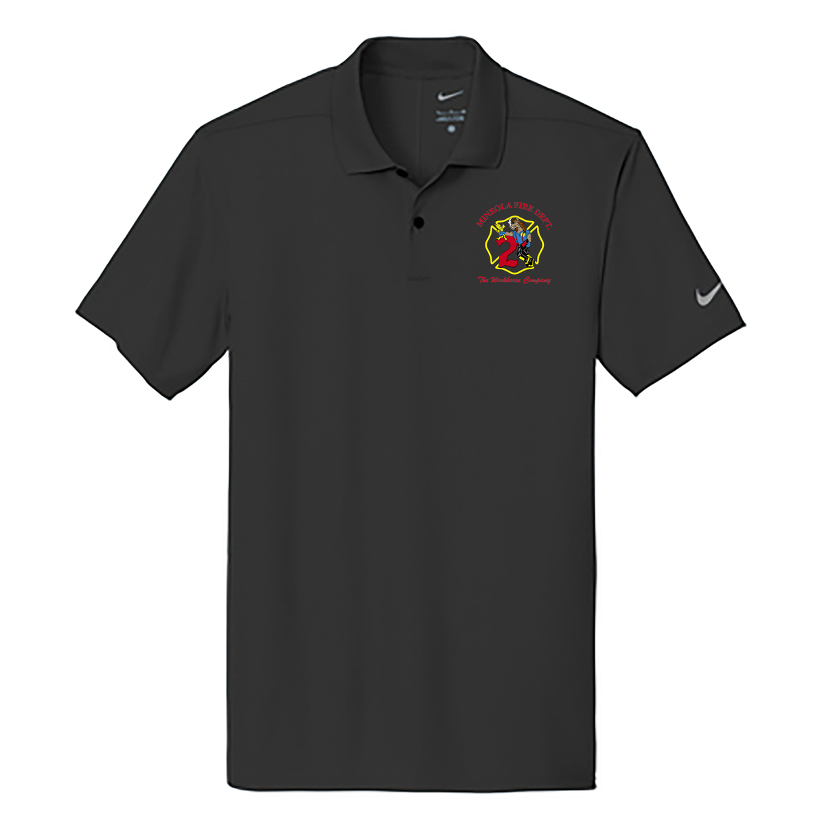 Mineola Fire Dept. Nike Victory Solid Polo