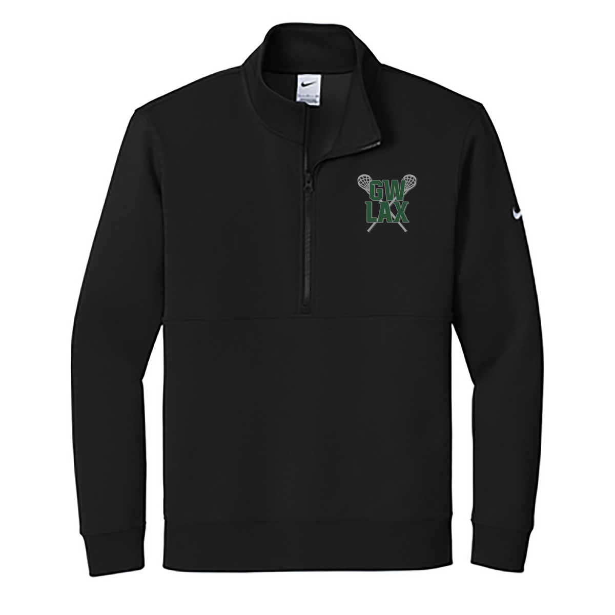 Glenbard West Lacrosse Nike Club Fleece 1/2-Zip