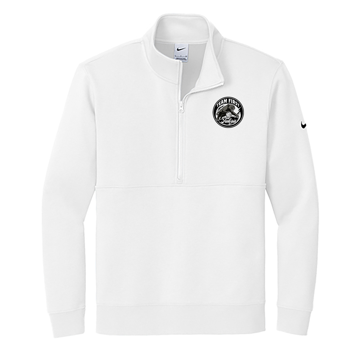 Team First Tulsa Nike Club Fleece 1/2-Zip