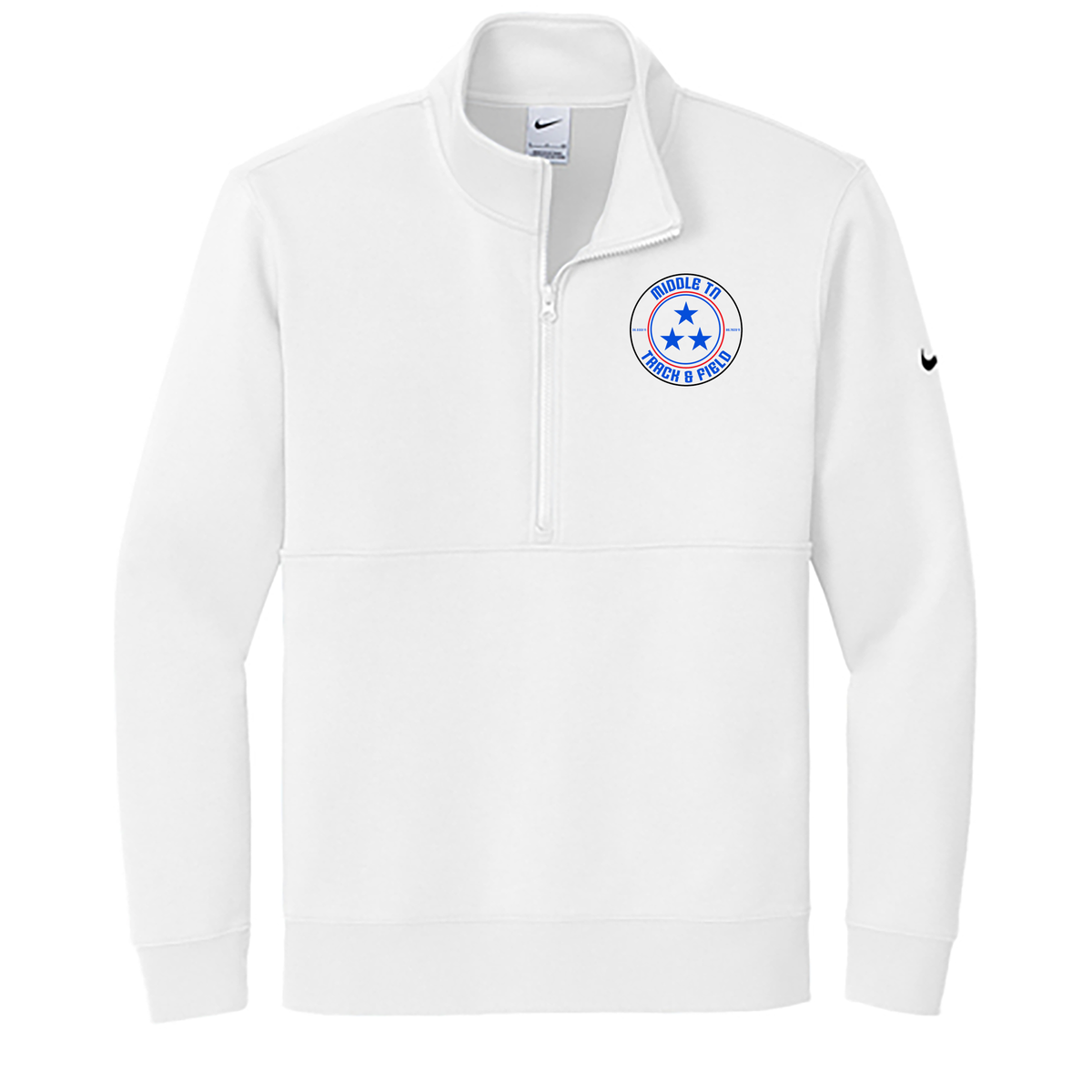 Middle TN Track & Field Nike Club Fleece 1/2-Zip