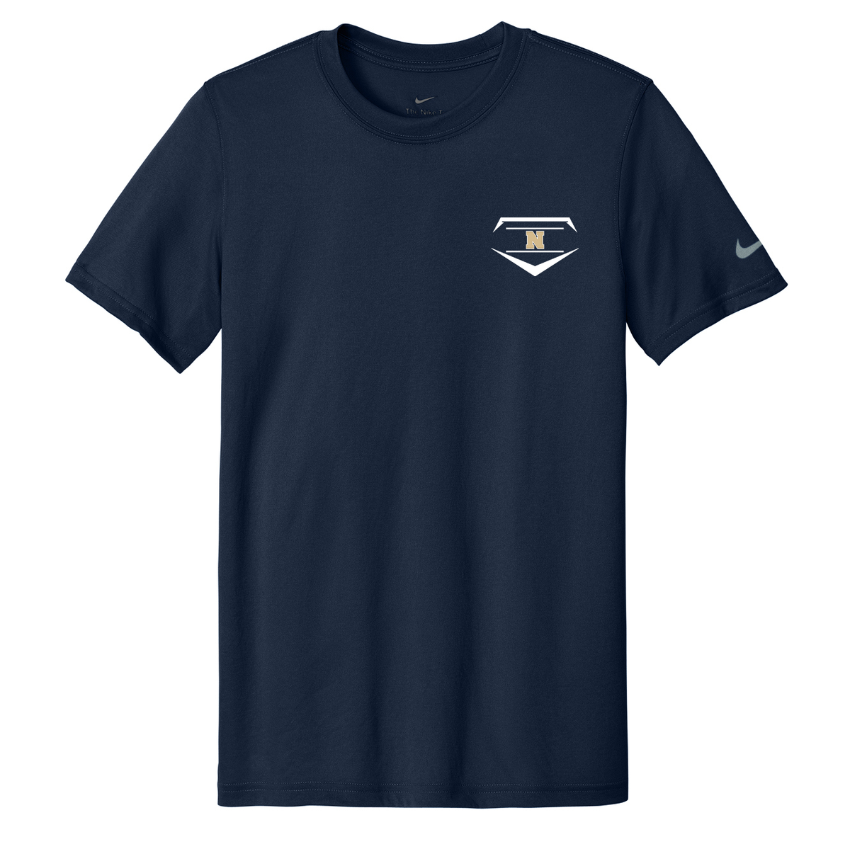 Newington HS Baseball Nike Swoosh Sleeve rLegend Tee