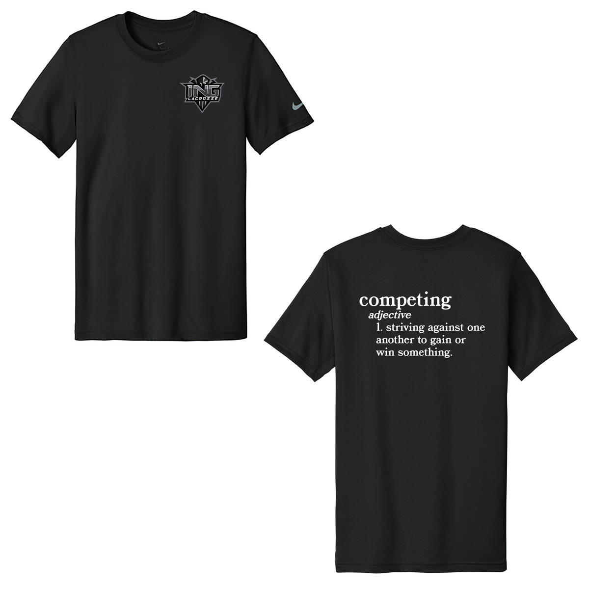 ING Lacrosse Nike Swoosh Sleeve rLegend Tee