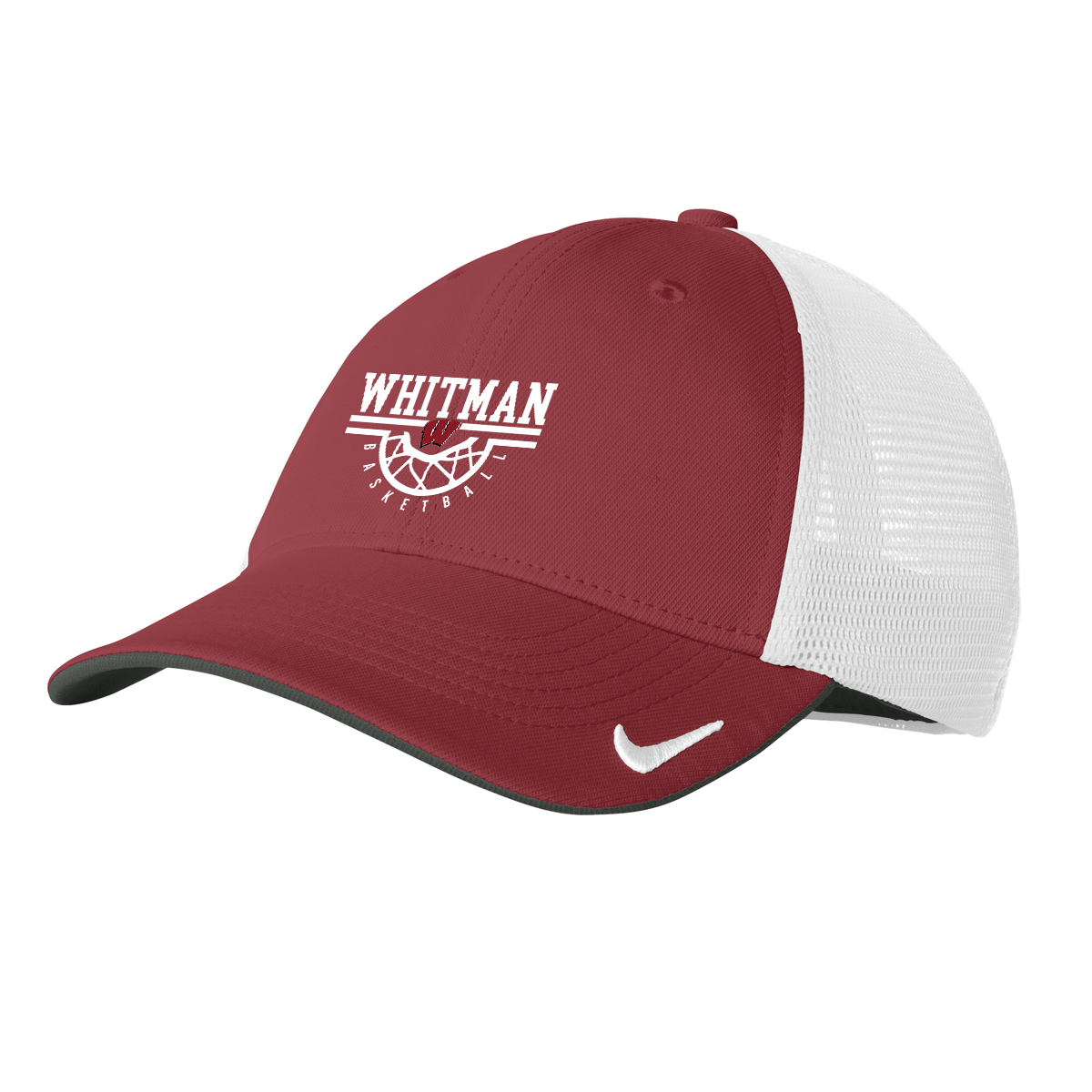 Whitman Women's Basketball Nike Dri-FIT Perforated Performance Cap