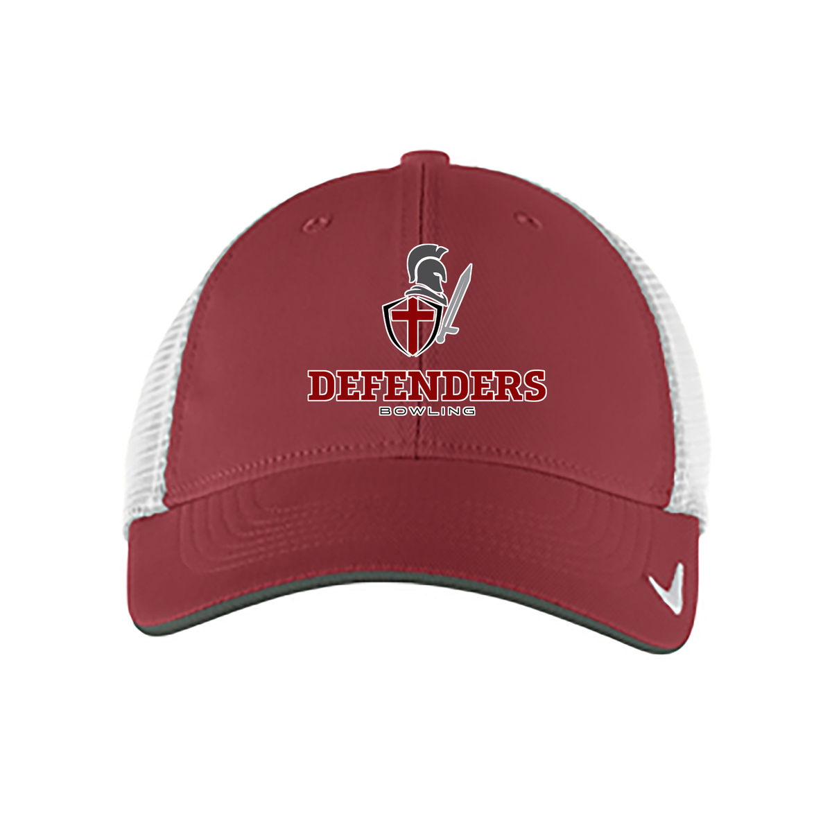 Defenders Bowling Nike Stretch-to-Fit Mesh Back Cap