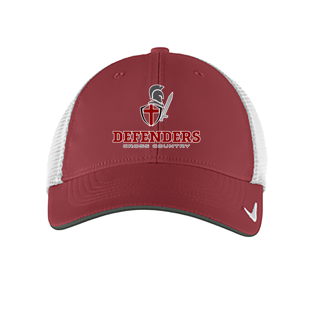 Defenders Cross Country Nike Stretch-to-Fit Mesh Back Cap