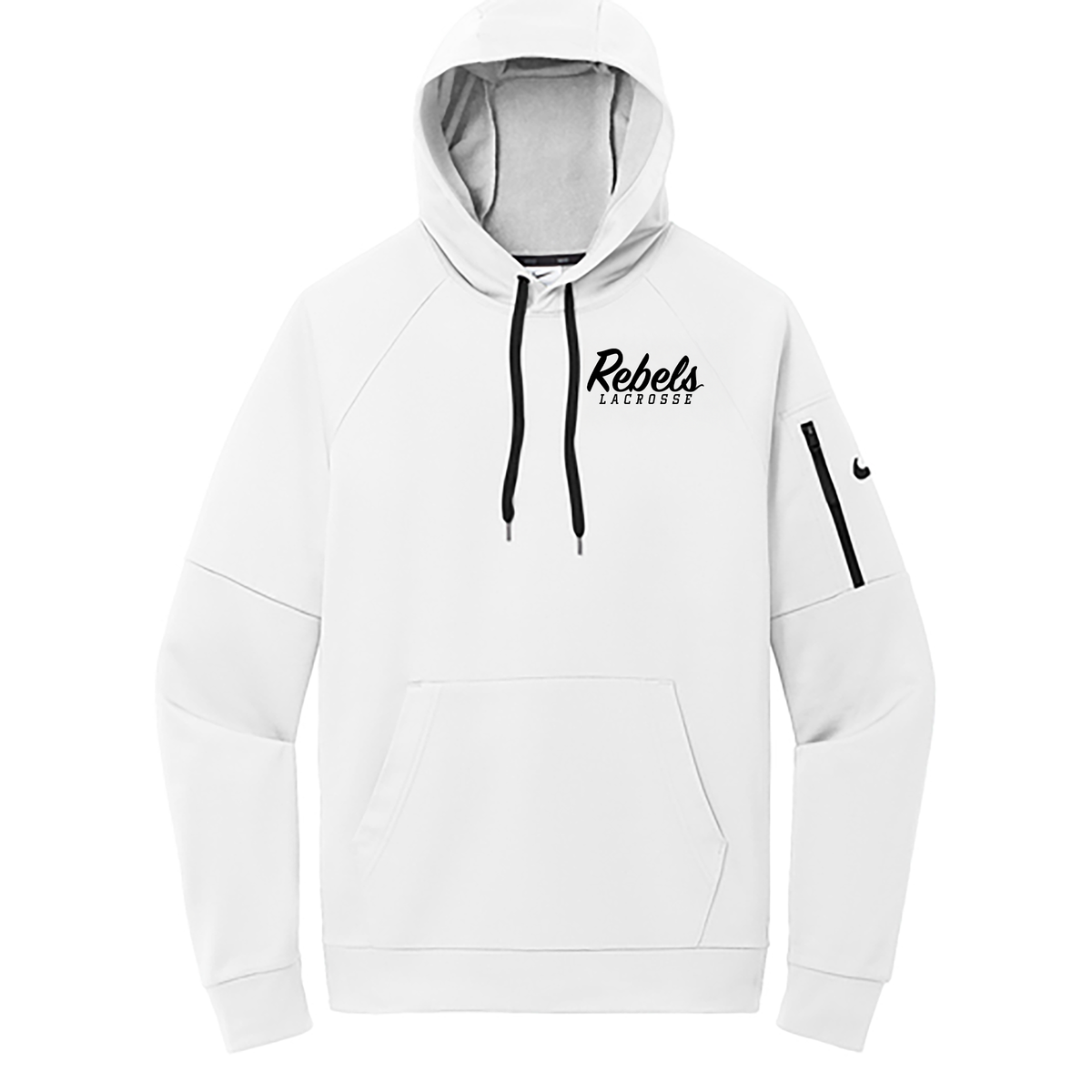 Rebels Lacrosse Nike Therma-FIT Pocket Pullover Fleece Hoodie