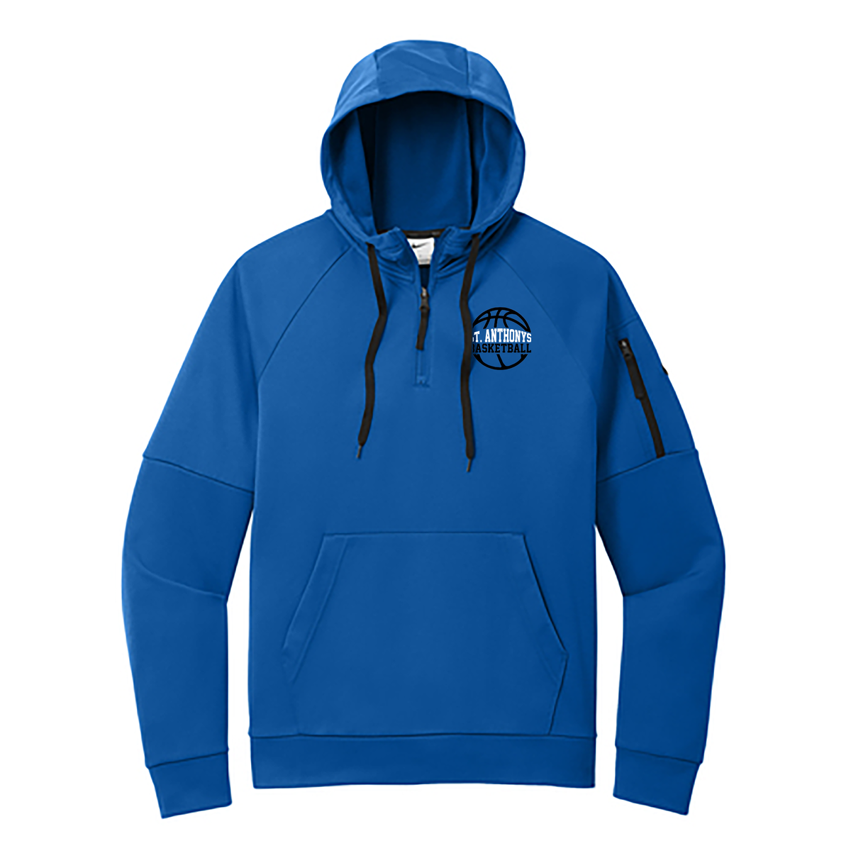 St. Anthony's CYO Basketball Nike Therma-FIT Pocket 1/4-Zip Fleece Hoodie