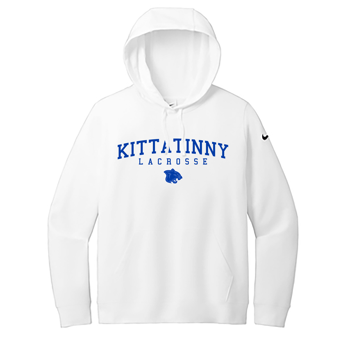 Kittatinny Youth Lacrosse Nike Ladies Club Fleece Sleeve Swoosh Pullover Hoodie