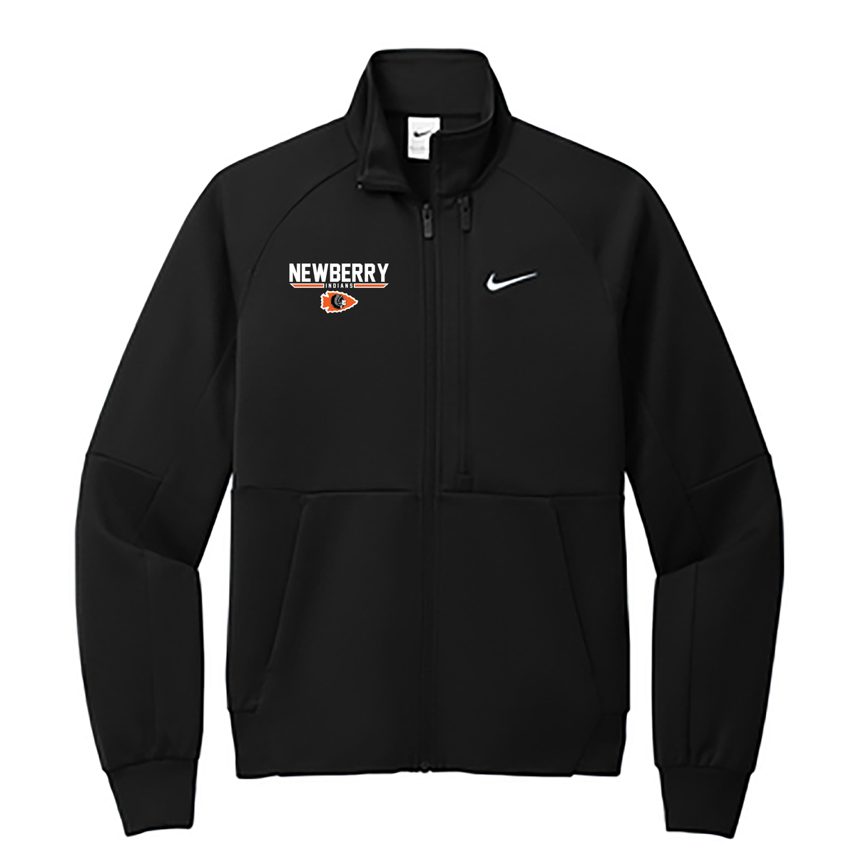 Newberry HS Football Nike Full-Zip Chest Swoosh Jacket