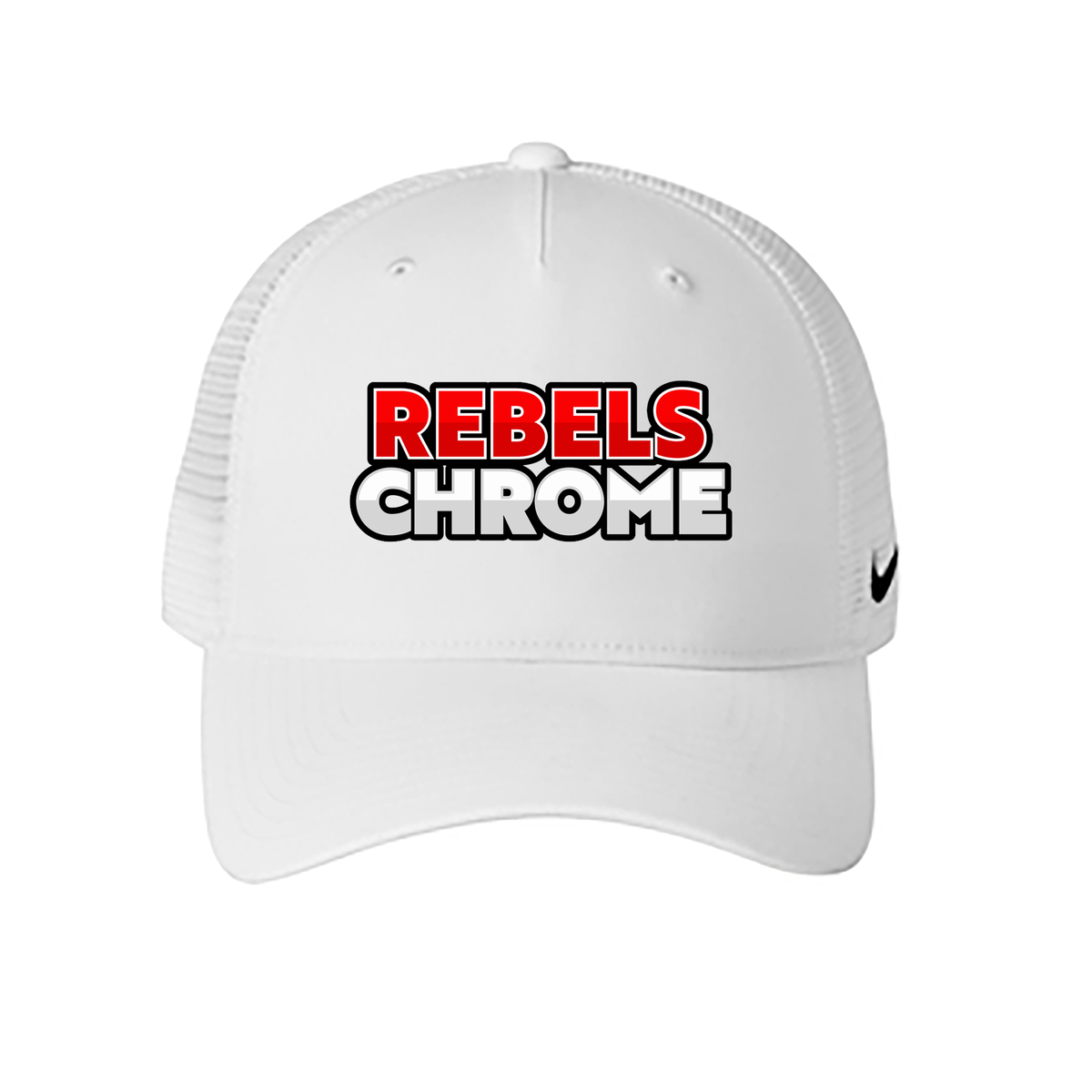 Rebels 2029 Chrome Nike Snapback Mesh Trucker Cap