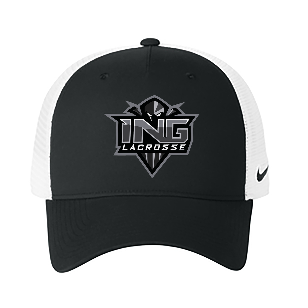 ING Lacrosse Nike Snapback Mesh Trucker Cap