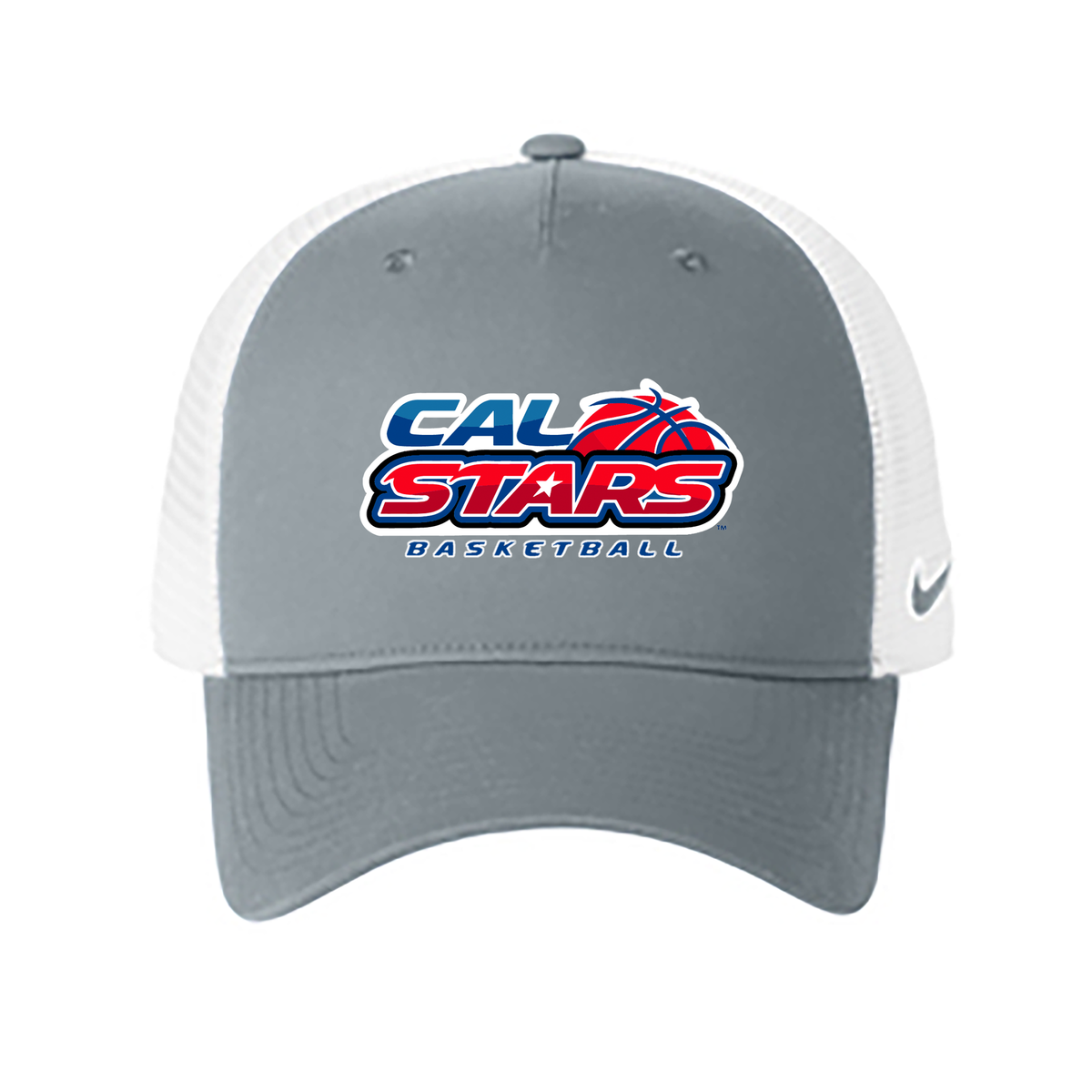 Cal Stars Basketball Nike Snapback Mesh Trucker Cap