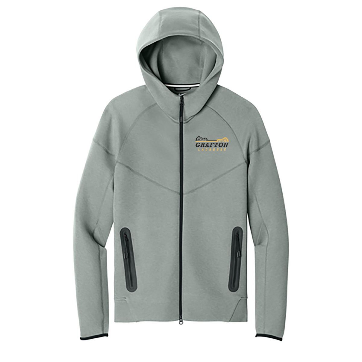 Grafton Lacrosse Nike Tech Fleece Full-Zip Hoodie