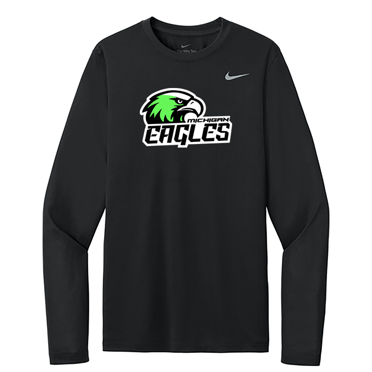 Michigan Eagles Football Nike Team rLegend Long Sleeve Tee