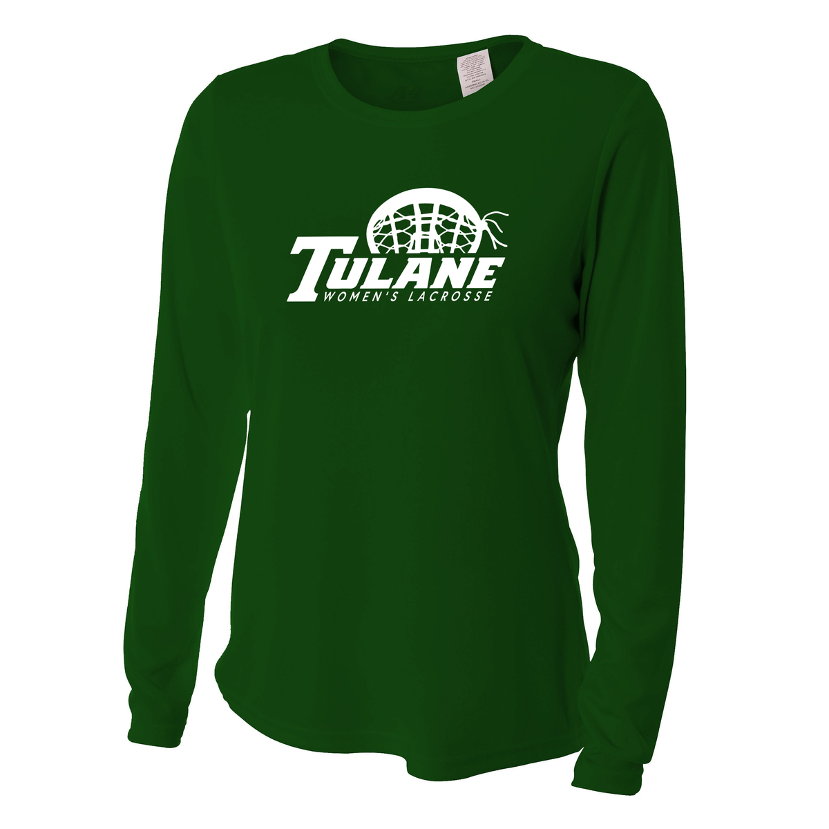 Tulane Women's Lacrosse Women's Long Sleeve Performance Crew