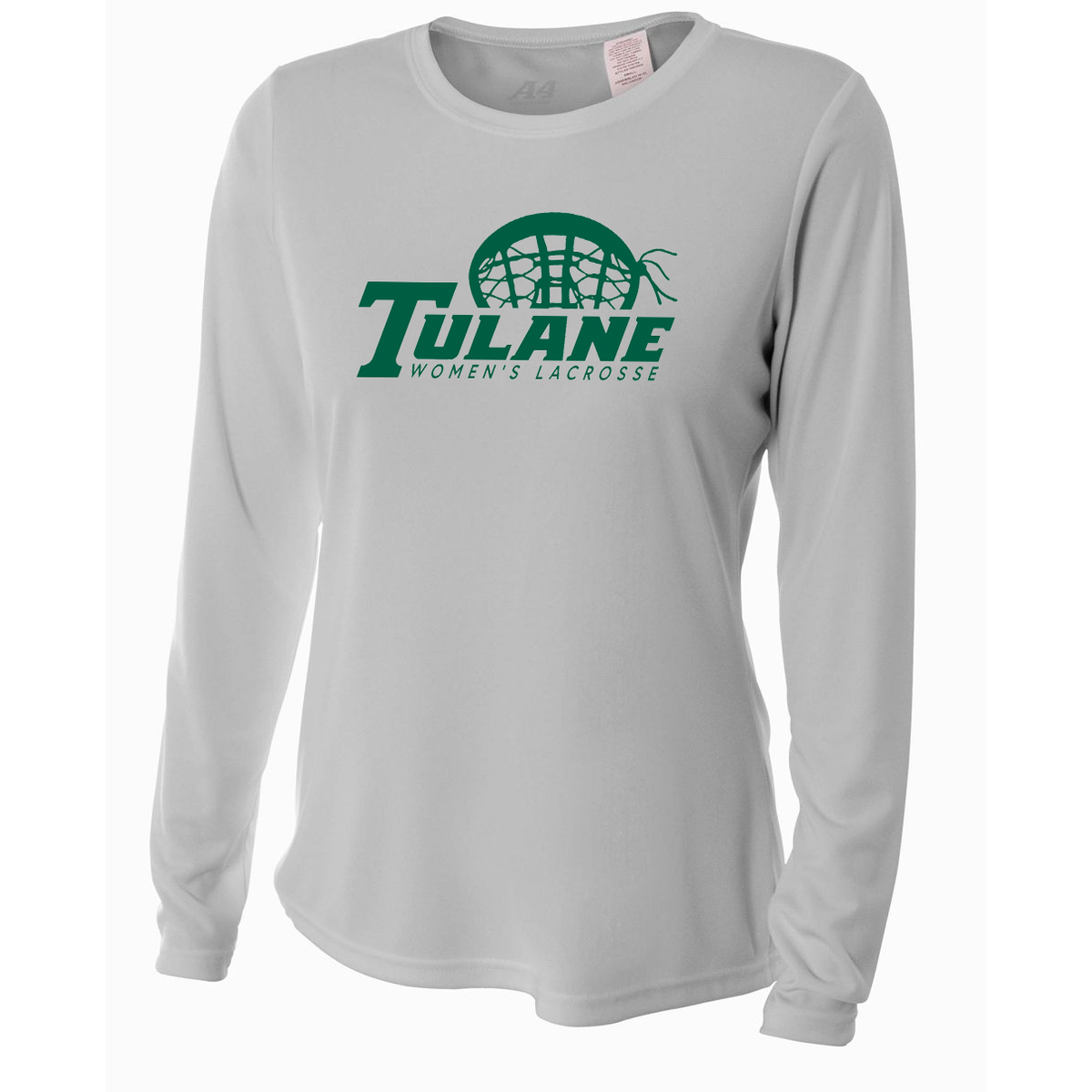 Tulane Women's Lacrosse Women's Long Sleeve Performance Crew