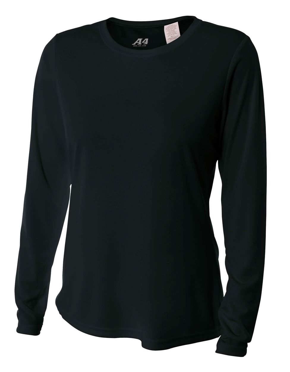 Sample A4 Women's Long Sleeve Performance Crew