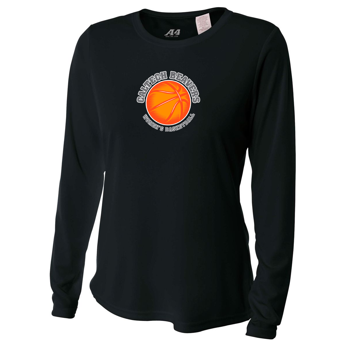 Caltech Women's Basketball Women's Long Sleeve Performance Crew