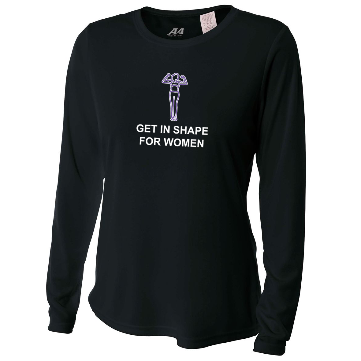 Get In Shape For Women Personal Training Women's Long Sleeve Performance Crew