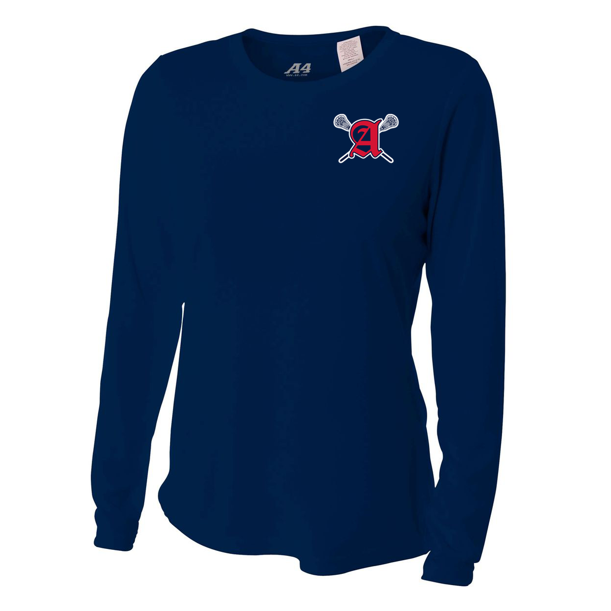 Augusta Patriots Women's Long Sleeve Performance Crew