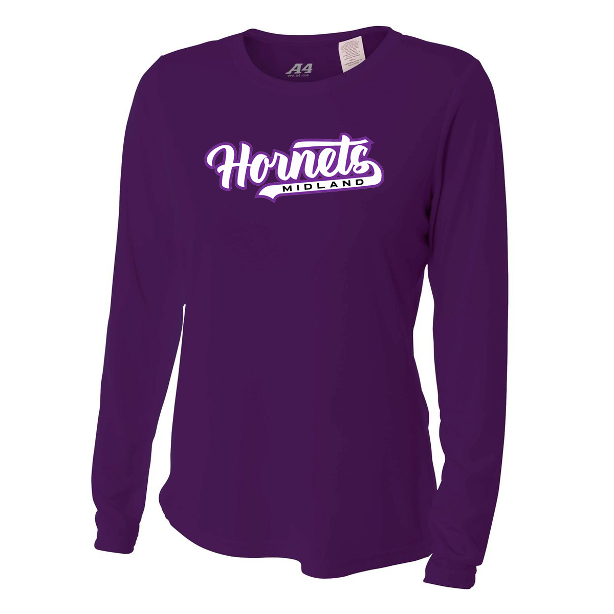 Midland Hornets Women's Long Sleeve Performance Crew