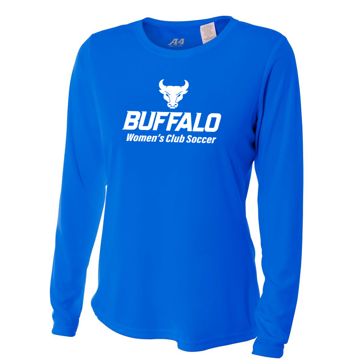 UB Women's Club Soccer Women's Long Sleeve Performance Crew