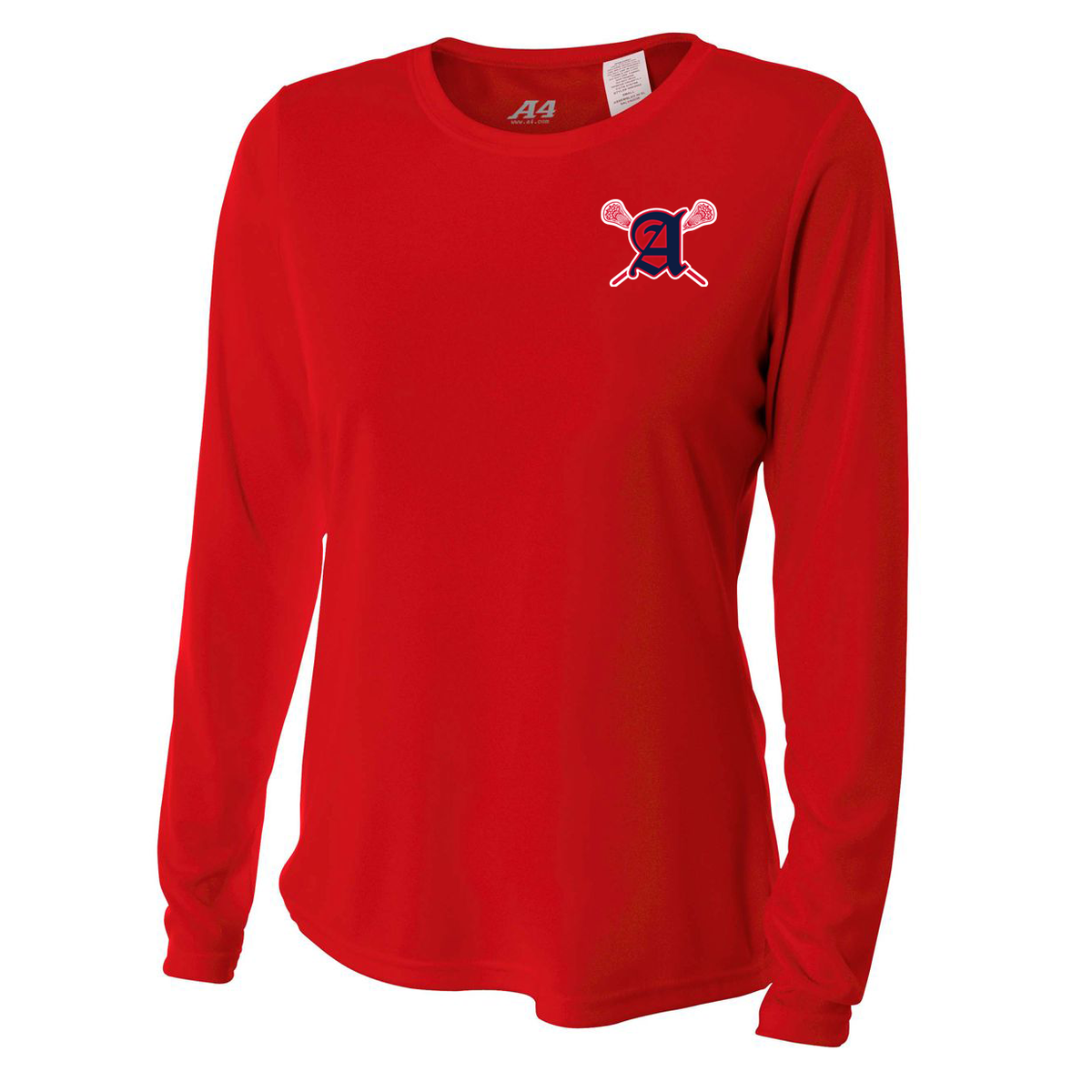 Augusta Patriots Women's Long Sleeve Performance Crew