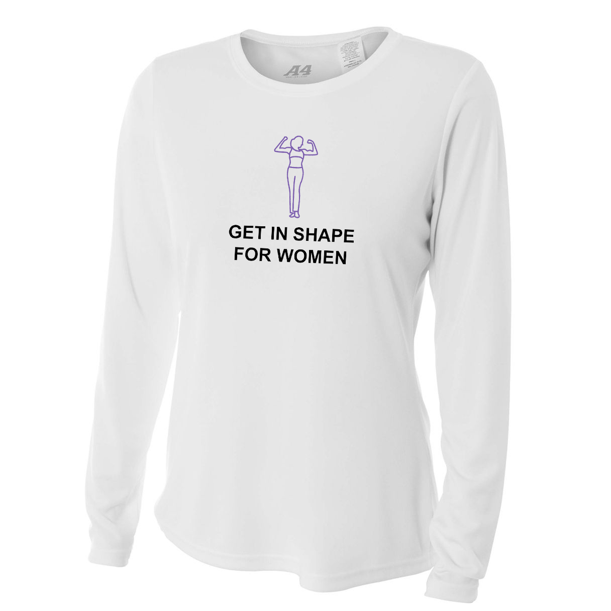 Get In Shape For Women Personal Training Women's Long Sleeve Performance Crew