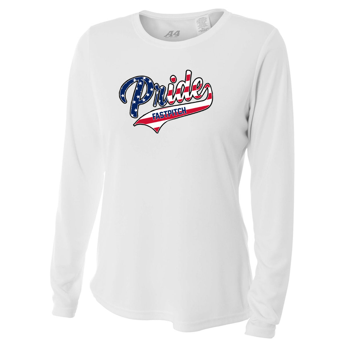 Long Island Pride Fastpitch Women's Long Sleeve Cooling Performance Crew