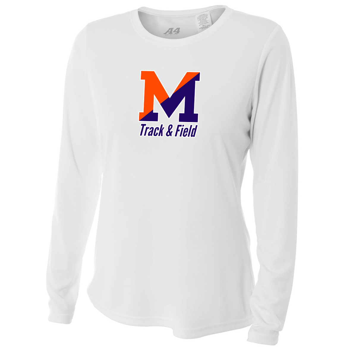 Manhasset Track & Field Women's Long Sleeve Performance Crew