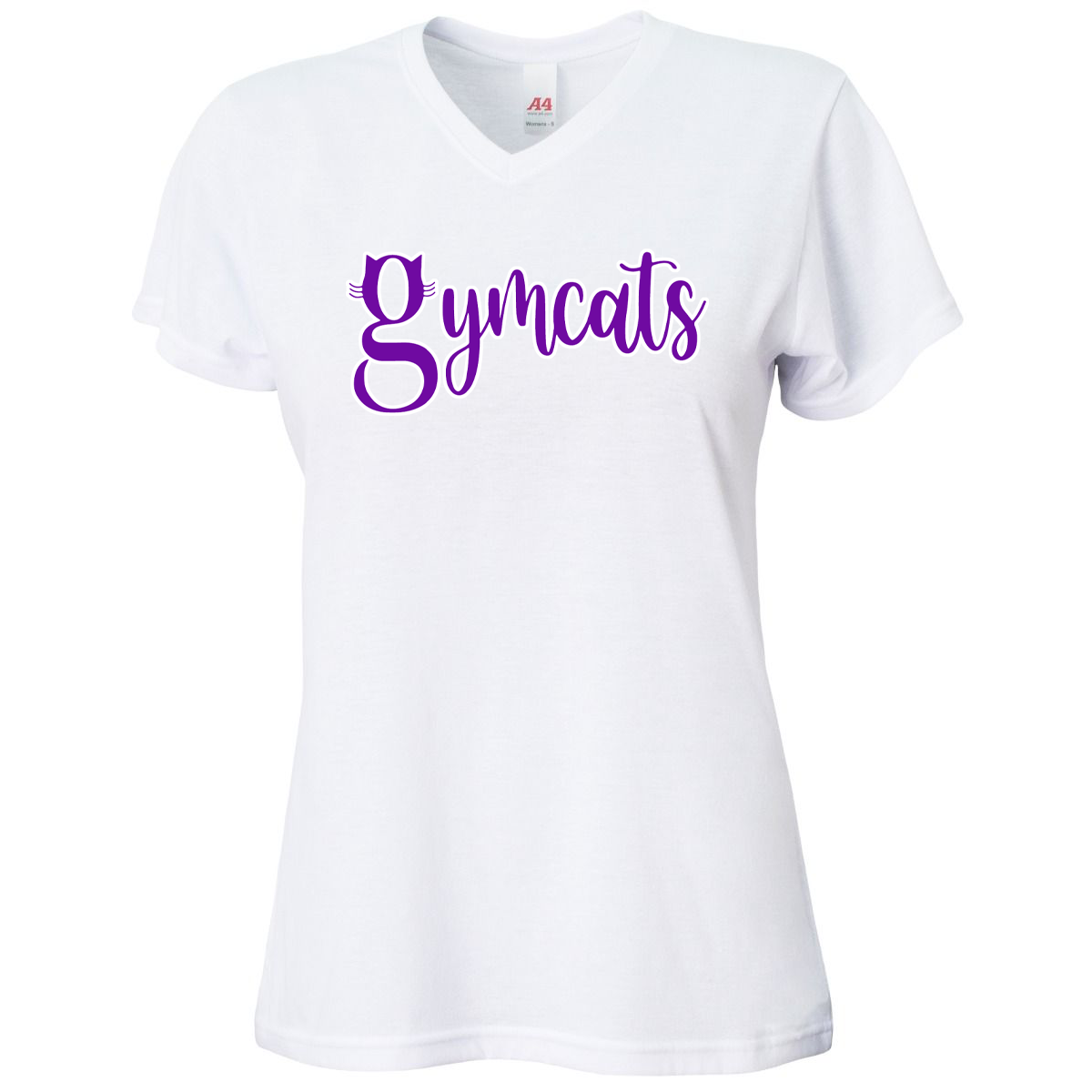 Gymcats Gymnastics Women's Softek Short Sleeve Tee