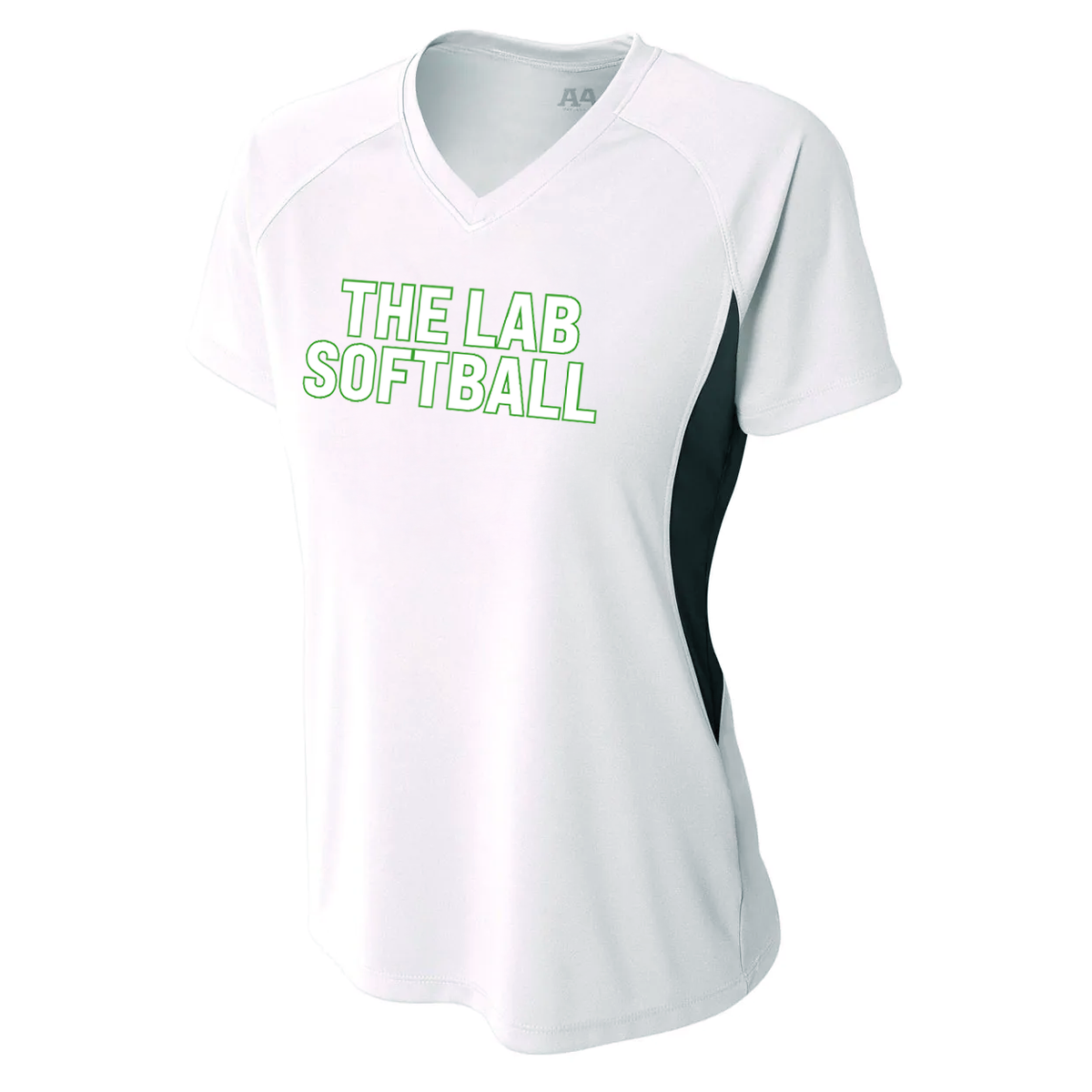 The Lab Softball Women's Colorblock Performance V-Neck