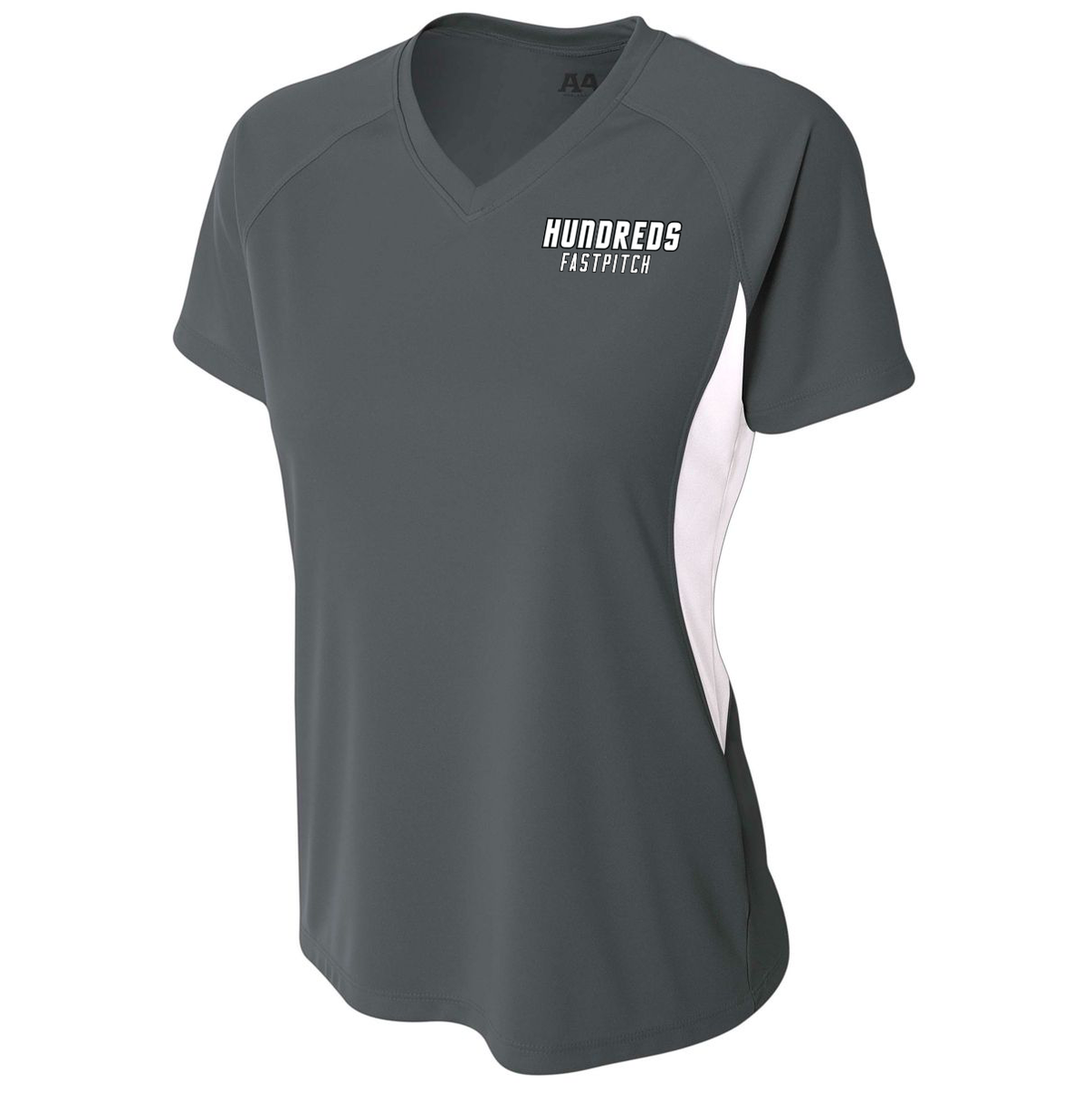 Hundreds Softball Women's Color Block Performance V-Neck