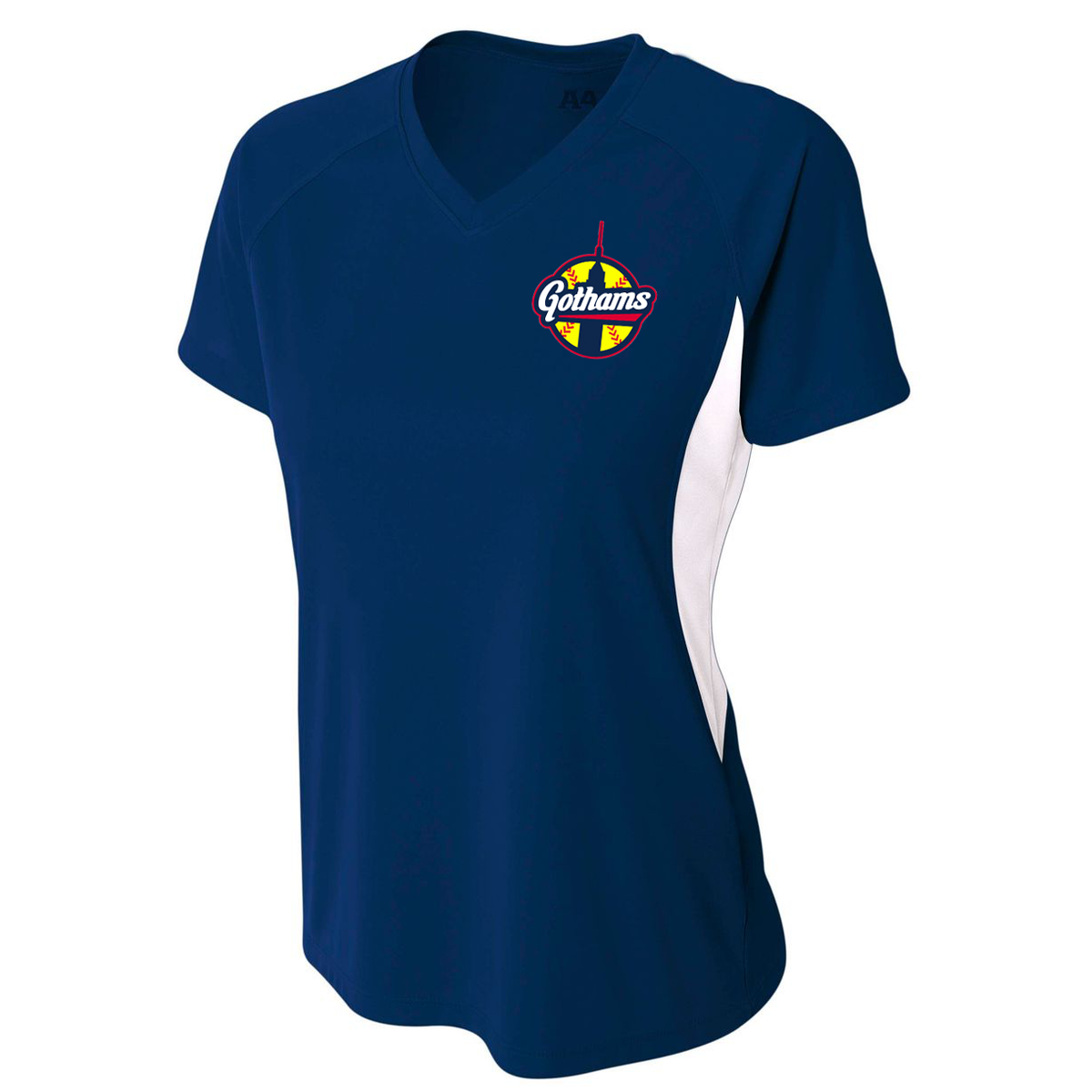 Women's Colorblock Performance V-Neck