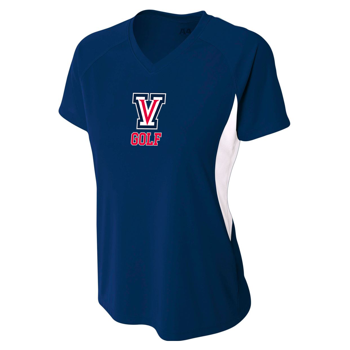 Viewpoint HS Girls Golf Women's Colorblock Performance V-Neck