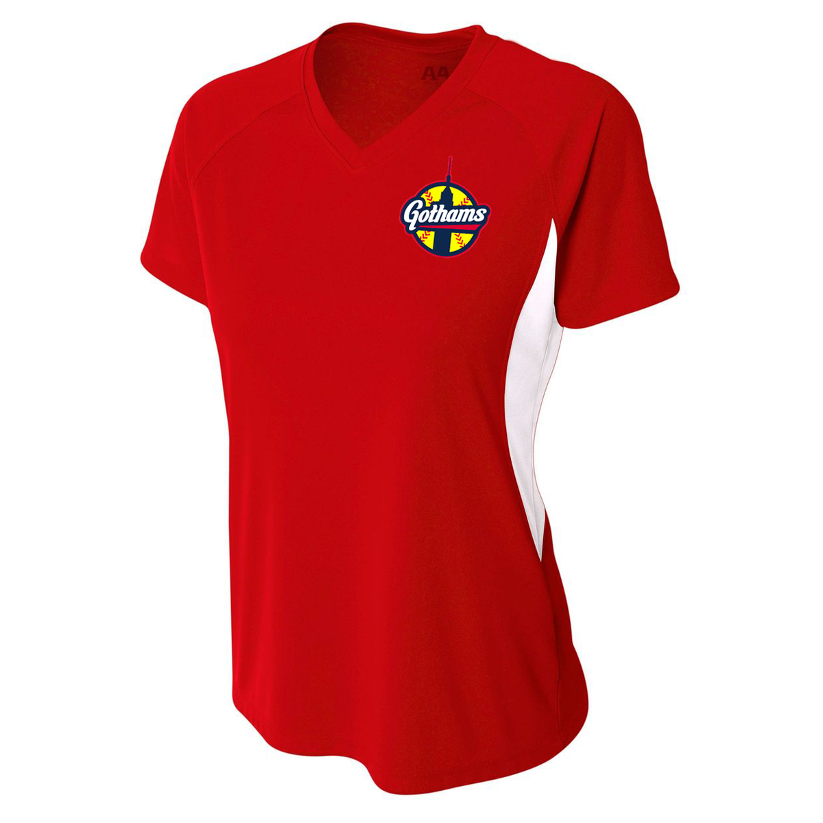 Women's Colorblock Performance V-Neck