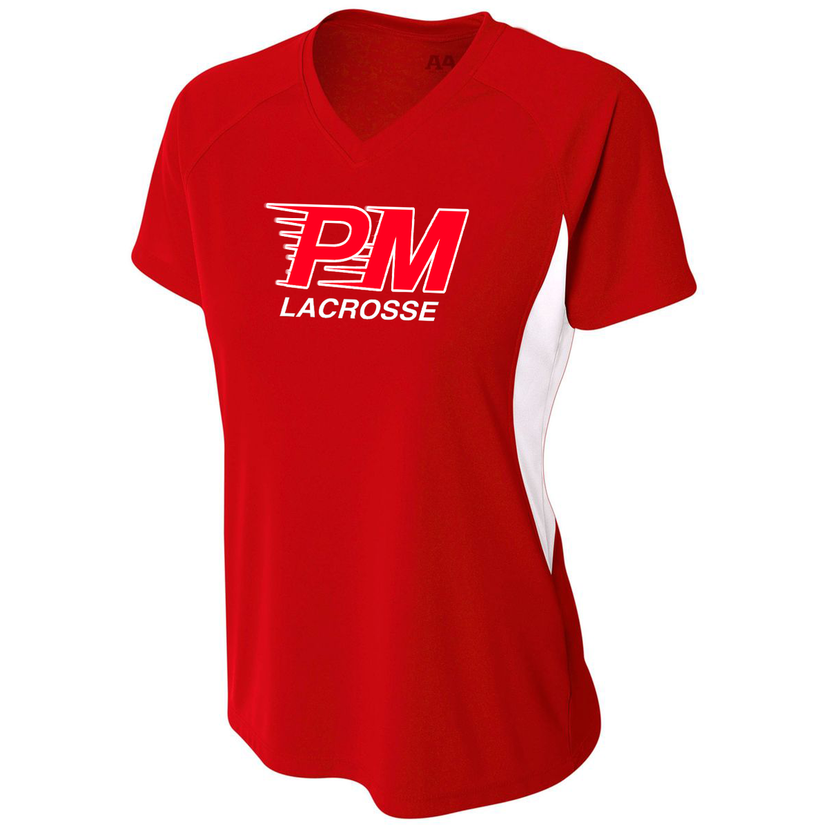 PM Raiders Girls Lacrosse Women's Colorblock Performance V-Neck