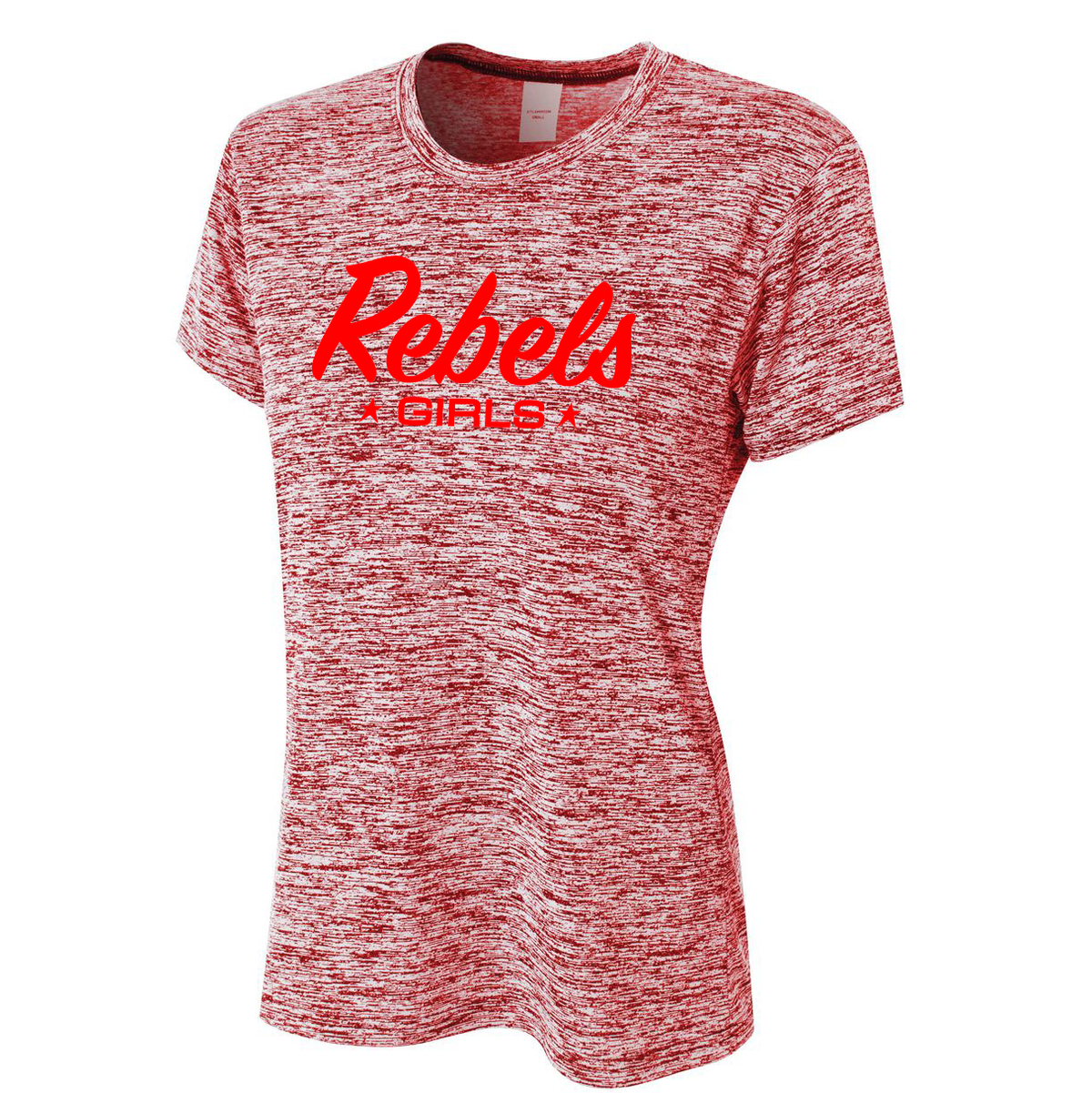 Rebels Girls Lacrosse Women's Space Dye Tech Shirt