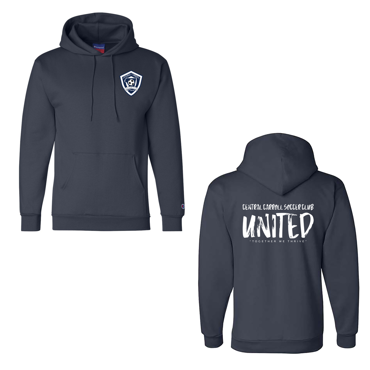 CCSC United Champion Powerblend Hooded Sweatshirt